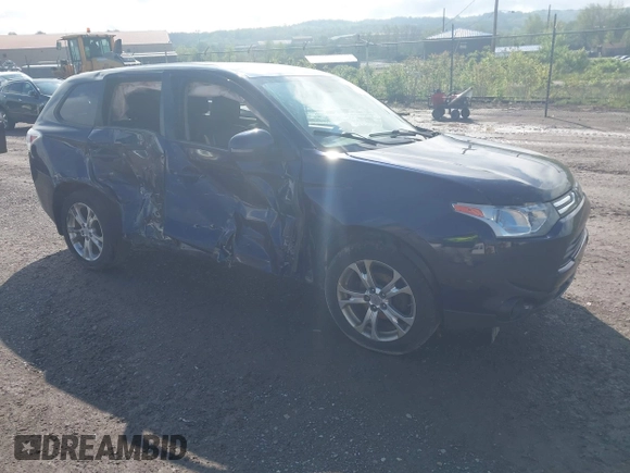 2014 Mitsubishi Outlander SE z VIN JA4AZ3A36EZ006533, wystawiony jako IAAI lot #42178162 z przebiegiem 160 851 mil mil oraz . Historia ofert i sprzedaży dostępna na DreamBid. Obrazek 1.