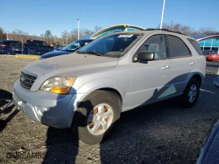 2007 Kia Sorento EX with VIN KNDJC736475678834, listed as a Copart auction lot 42593045 with 93,364 mi miles and Non Repairable. Bid and sale history available at carsss.com. Image 1.