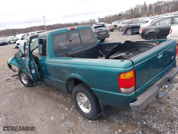 1998 Ford Ranger XL with VIN 1FTYR14U2WTA62101, listed as a IAAI auction lot 41710311 with 193,497 mi miles. Bid and sale history available at carsss.com. Image 3.