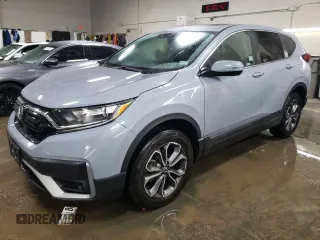 2021 Honda CR-V EX-L with VIN 2HKRW2H80MH611277, listed as a Copart auction lot 86151824 with 25,933 mi miles and Salvage Title. Bid and sale history available at carsss.com. Image 1.