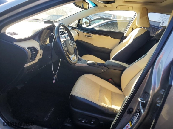 2016 Lexus NX 300h with VIN JTJBJRBZ3G2043197, listed as a Copart auction lot 43168544 with 67574 miles. Bid and sale history available at carsss.com. Image 7.