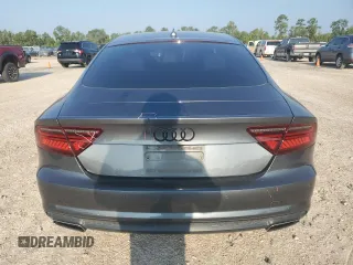 2017 Audi A7 Premium Plus with VIN WAUW3AFC9HN063540, listed as a Copart auction lot 65662994 with 53,132 mi miles and Salvage Title. Bid and sale history available at carsss.com. Image 6.