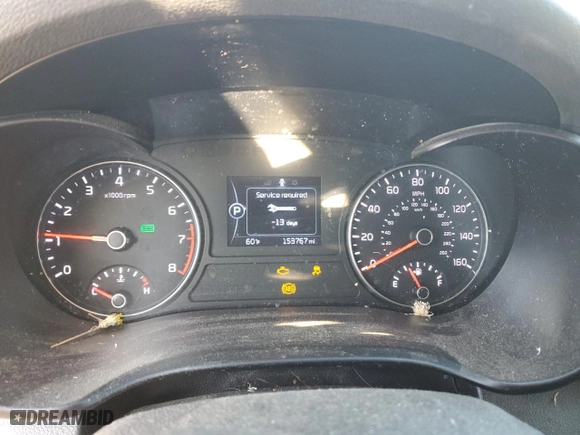 2016 Kia Optima LX with VIN 5XXGT4L3XGG026245, listed as a Copart auction lot 88056675 with 153,767 mi miles and Salvage Title. Bid and sale history available at carsss.com. Image 9.