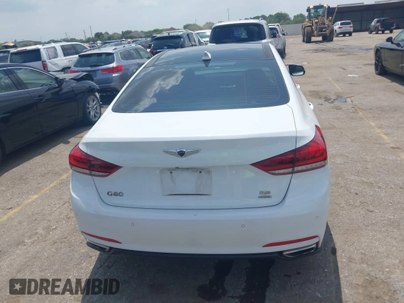 2017 Genesis G80 3.8L с VIN KMHGN4JE4HU184540, выставлен на аукционе IAAI как лот 42435615 с пробегом 98 406 миль миль и . История ставок и продаж доступна на DreamBid. Изображение 16.