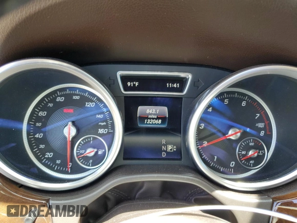 2016 Mercedes-Benz GLE 350 with VIN 4JGDA5JB6GA660135, listed as a Copart auction lot 61987055 with 132,068 mi miles and Clean title. Bid and sale history available at DreamBid. Image 9.