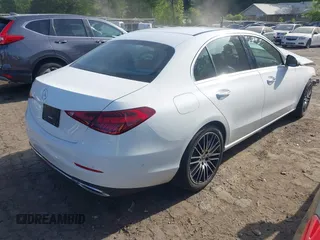2022 Mercedes-Benz C 300 with VIN W1KAF4GB8NR016960, listed as a IAAI auction lot 42056468 with 38,229 mi miles and . Bid and sale history available at DreamBid. Image 4.