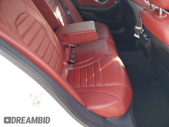 2016 Mercedes-Benz C 450 AMG with VIN 55SWF6EB8GU130429, listed as a IAAI auction lot 41374954 with 52,525 mi miles and . Bid and sale history available at carsss.com. Image 8.