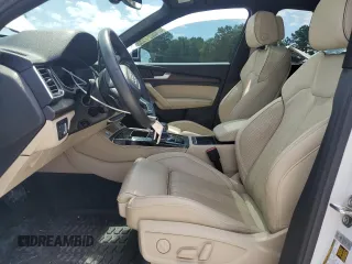 2022 Audi Q5 Sportback S line Premium Plus with VIN WA15AAFY2N2049972, listed as a Copart auction lot 56050245 with 42,730 mi miles and Salvage title. Bid and sale history available at DreamBid. Image 7.