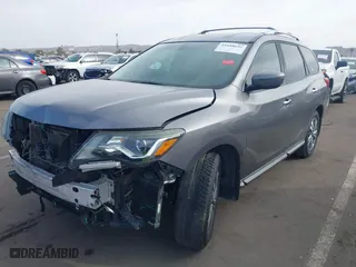 2017 Nissan Pathfinder SV with VIN 5N1DR2MNXHC638433, listed as a IAAI auction lot 41688692 with 85,972 mi miles. Bid and sale history available at carsss.com. Image 18.
