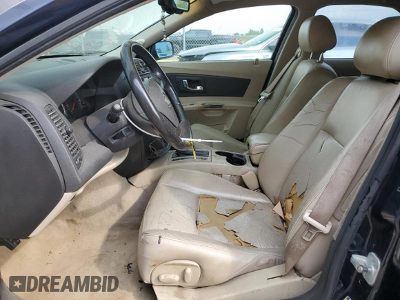 2004 Cadillac CTS with VIN 1G6DM577X40137669, listed as a Copart auction lot 58765364 with 206,751 mi miles and Salvage Title. Bid and sale history available at carsss.com. Image 7.