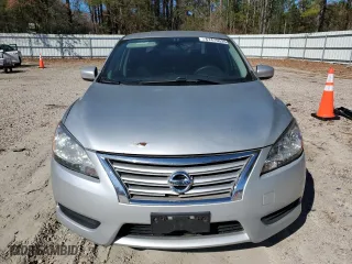 2014 Nissan Sentra S with VIN 3N1AB7AP6EL620433, listed as a Copart auction lot 47475535 with 126,929 mi miles and Clean Title. Bid and sale history available at carsss.com. Image 5.