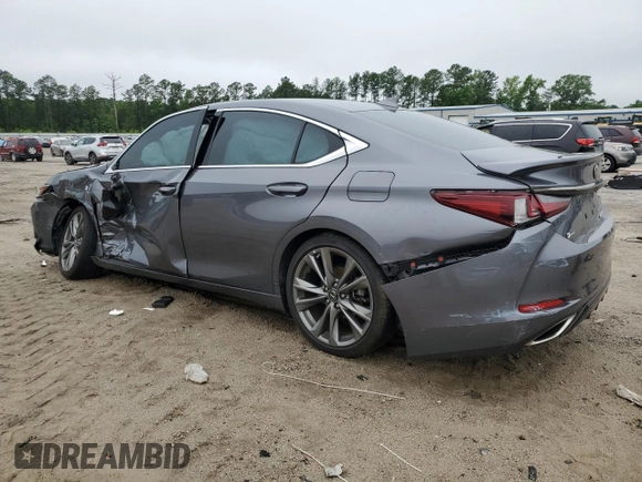 2020 Lexus ES 350 F Sport z VIN 58AGZ1B17LU077854, wystawiony jako Copart lot #58665035 z przebiegiem 52 975 mil mil oraz Szkoda całkowita • Salvage title. Historia ofert i sprzedaży dostępna na DreamBid. Obrazek 2.
