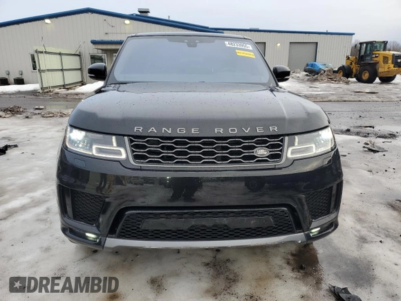 2021 Land Rover Range Rover Sport HSE Silver Edition with VIN SALWR2SU2MA752867, listed as a Copart auction lot 48233955 with 21,411 mi miles and Salvage title. Bid and sale history available at DreamBid. Image 5.