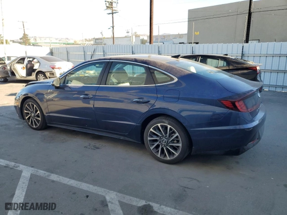 2022 Hyundai Sonata Limited with VIN 5NPEH4J28NH147294, listed as a Copart auction lot 42425445 with 44,136 mi miles and Salvage Title. Bid and sale history available at carsss.com. Image 2.