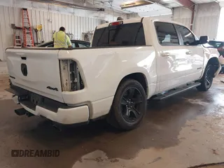 2020 Ram 1500 Big Horn with VIN 1C6SRFFTXLN241064, listed as a IAAI auction lot 42268373 with 116,167 mi miles and . Bid and sale history available at DreamBid. Image 4.