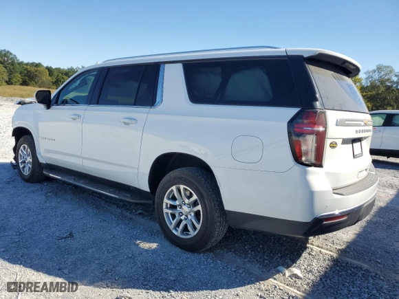 2022 Chevrolet Suburban LT with VIN 1GNSKCKD1NR162010, listed as a Copart auction lot 75701334 with 79,698 mi miles and Salvage Title. Bid and sale history available at carsss.com. Image 2.