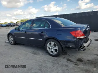 2005 Acura RL z VIN JH4KB165X5C004380, wystawiony jako Copart lot #54139035 z przebiegiem 144 934 mil mil oraz Szkoda całkowita • Salvage title. Historia ofert i sprzedaży dostępna na DreamBid. Obrazek 2.