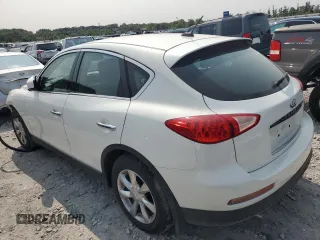 2008 Infiniti EX Journey with VIN JNKAJ09F18M351012, listed as a Copart auction lot 70030344 with 115,744 mi miles and Salvage Title. Bid and sale history available at carsss.com. Image 2.