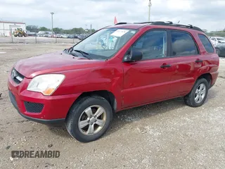 2010 Kia Sportage LX with VIN KNDKG3A47A7692127, listed as a IAAI auction lot 42177578 with 157,569 mi miles and . Bid and sale history available at carsss.com. Image 2.