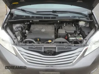 2014 Toyota Sienna XLE with VIN 5TDYK3DC1ES492724, listed as a Copart auction lot 51605245 with 112,079 mi miles and Salvage Title. Bid and sale history available at carsss.com. Image 14.