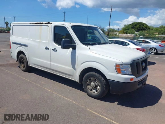 2012 Nissan NV SV with VIN 1N6AF0KY1CN111280, listed as a IAAI auction lot 41835958 with 153,051 mi miles. Bid and sale history available at carsss.com. Image 1.