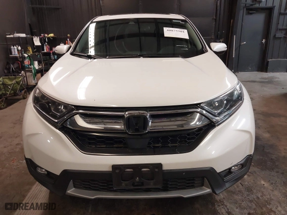 2019 Honda CR-V EX-L with VIN 2HKRW2H85KH607755, listed as a IAAI auction lot 40875501 with 56,756 mi miles. Bid and sale history available at carsss.com. Image 12.