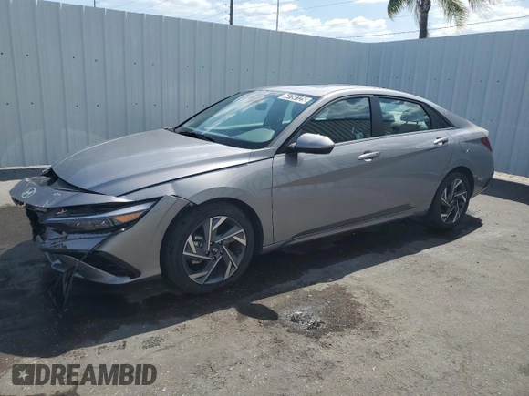 2025 Hyundai Elantra SEL Convenience with VIN KMHLS4DG3SU885551, listed as a Copart auction lot 54754125 with 11,446 mi miles and Clean Title. Bid and sale history available at DreamBid. Image 1.