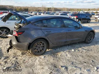 2019 Tesla Model 3 Long Range with VIN 5YJ3E1EB5KF195256, listed as a Copart auction lot 89077375 with 55,719 mi miles and Salvage Title. Bid and sale history available at carsss.com. Image 3.