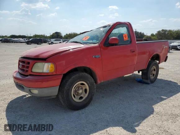 2003 Ford F-150 XL z VIN 1FTRF18223NA52111, wystawiony jako Copart lot #74816344 z przebiegiem 175 021 mil mil oraz Szkoda całkowita • Salvage title. Historia ofert i sprzedaży dostępna na DreamBid. Obrazek 1.