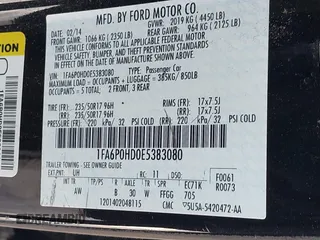 2014 Ford Fusion SE with VIN 1FA6P0HD0E5383080, listed as a IAAI auction lot 41655608 with 159,854 mi miles and . Bid and sale history available at DreamBid. Image 9.