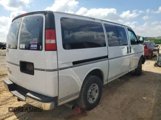 2012 Chevrolet Express Passenger 1LT with VIN 1GAZGYFG6C1106515, listed as a Copart auction lot 78206674 with 185,501 mi miles and Salvage title. Bid and sale history available at DreamBid. Image 3.