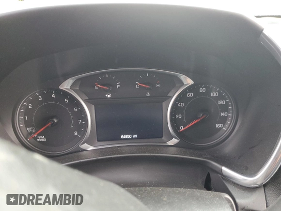 2019 Chevrolet Equinox LT with VIN 2GNAXUEV1K6284008, listed as a Copart auction lot 48969595 with 64,850 mi miles and Salvage Title. Bid and sale history available at carsss.com. Image 9.
