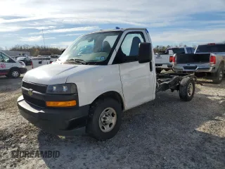 2021 Chevrolet Express Commercial with VIN 1GB0GRF75M1176907, listed as a Copart auction lot 78645164 with 221,656 mi miles and Clean Title. Bid and sale history available at carsss.com. Image 1.