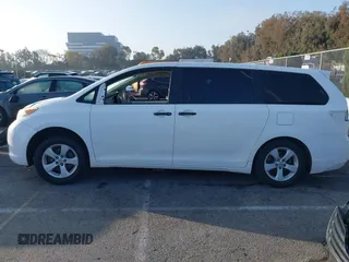 2011 Toyota Sienna with VIN 5TDZK3DC6BS079634, listed as a IAAI auction lot 41506833 with 112,051 mi miles. Bid and sale history available at carsss.com. Image 14.