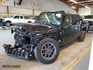 2023 Jeep Gladiator Overland with VIN 1C6HJTFG3PL514611, listed as a Copart auction lot 39195344 with 0 mi miles and Salvage Title. Bid and sale history available at carsss.com. Image 1.