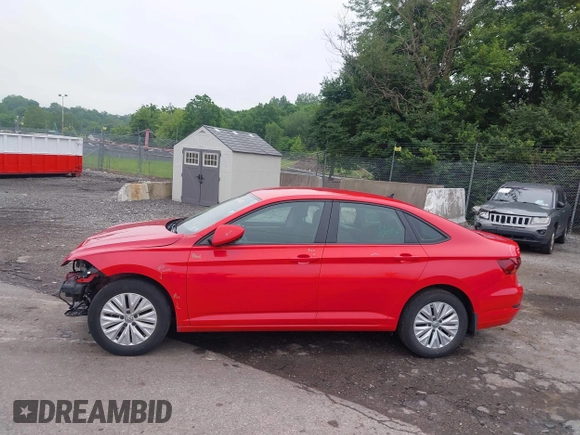 2019 Volkswagen Jetta S with VIN 3VWC57BU7KM154483, listed as a IAAI auction lot 42509177 with 52,349 mi miles and . Bid and sale history available at DreamBid. Image 14.