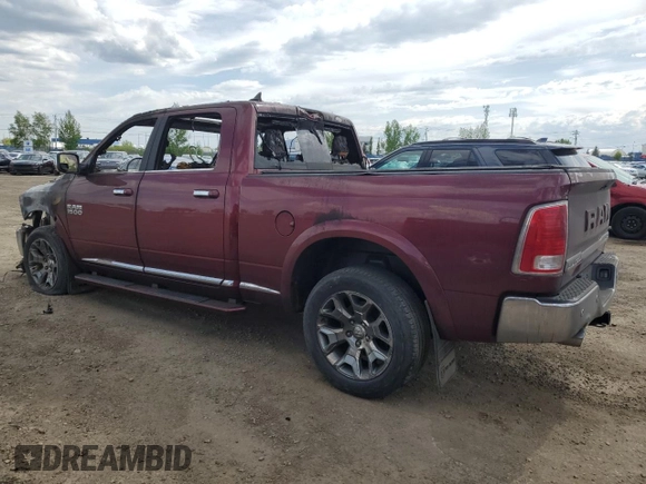 2018 Ram 1500 Longhorn with VIN 1C6RR7WM2JS228479, listed as a Copart auction lot 58588905 with Not provided miles and Non repairable. Bid and sale history available at DreamBid. Image 2.