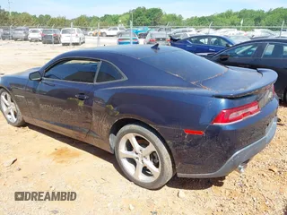 2015 Chevrolet Camaro LT z VIN 2G1FF1E39F9181348, wystawiony jako IAAI lot #42141456 z przebiegiem 110 115 mil mil oraz . Historia ofert i sprzedaży dostępna na DreamBid. Obrazek 3.