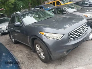 2011 Infiniti FX with VIN JN8AS1MW9BM732520, listed as a IAAI auction lot 42143091 with 177,075 mi miles. Bid and sale history available at carsss.com. Image 1.
