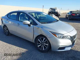 2021 Nissan Versa SV with VIN 3N1CN8EV0ML888407, listed as a IAAI auction lot 42300379 with 44,606 mi miles and . Bid and sale history available at DreamBid. Image 1.