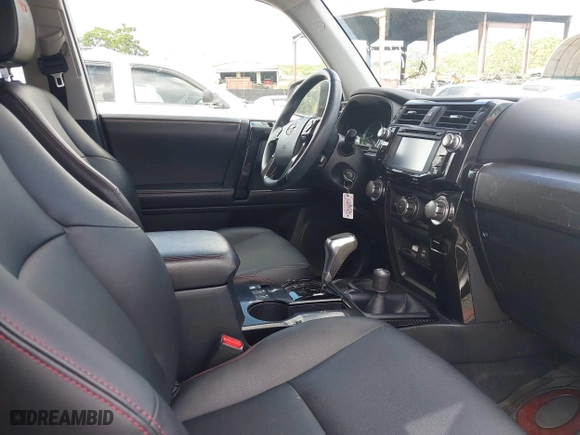 2017 Toyota 4Runner SR5 with VIN JTEBU5JR1H5443565, listed as a IAAI auction lot 41503001 with 57,183 mi miles. Bid and sale history available at carsss.com. Image 5.