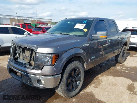 2012 Ford F-150 XL with VIN 1FTFW1ET4CKE34464, listed as a IAAI auction lot 42483610 with 235,312 mi miles and . Bid and sale history available at DreamBid. Image 18.