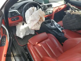 2014 BMW 4 Series 428i xDrive with VIN WBA3T1C58EPS98682, listed as a Copart auction lot 86609314 with 91,932 mi miles and Salvage Title. Bid and sale history available at carsss.com. Image 8.