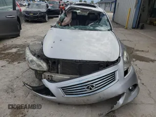 2015 Infiniti Q40 with VIN JN1CV6AR3FM524083, listed as a Copart auction lot 73520634 with 0 mi miles and Salvage Title. Bid and sale history available at carsss.com. Image 5.