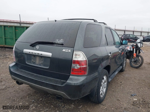 2005 Acura MDX Touring with VIN 2HNYD186X5H511430, listed as a IAAI auction lot 41529080 with 237,305 mi miles. Bid and sale history available at carsss.com. Image 4.