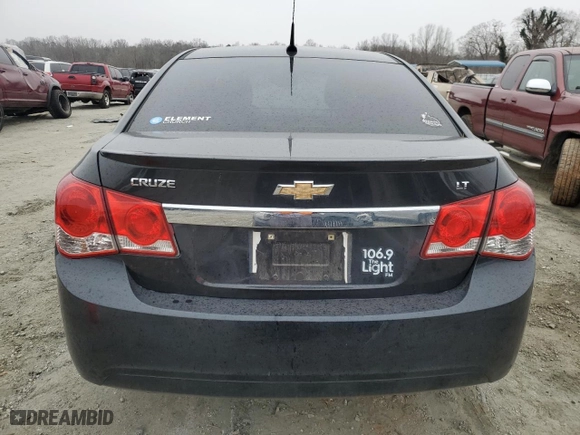 2012 Chevrolet Cruze LTZ with VIN 1G1PH5SC3C7407939, listed as a Copart auction lot 52715615 with 134,253 mi miles and Salvage Title. Bid and sale history available at carsss.com. Image 6.