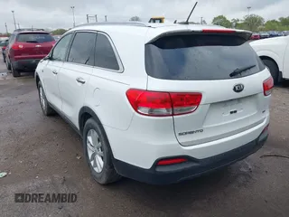 2016 Kia Sorento LX with VIN 5XYPG4A37GG174923, listed as a IAAI auction lot 42180134 with 101,436 mi miles and . Bid and sale history available at carsss.com. Image 3.