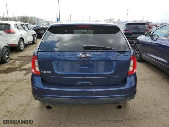 2012 Ford Edge SE with VIN 2FMDK3GC1CBA30183, listed as a Copart auction lot 54426745 with 221,020 mi miles and Clean Title. Bid and sale history available at carsss.com. Image 6.