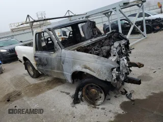 2003 Ford Ranger XL with VIN 1FTYR10DX3PA37411, listed as a Copart auction lot 83984204 with Not Provided miles and Salvage Title. Bid and sale history available at DreamBid. Image 4.