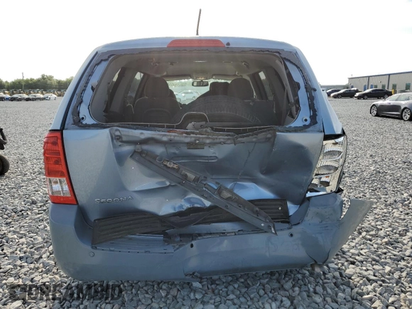 2012 Kia Sedona LX with VIN KNDMG4C7XC6486847, listed as a Copart auction lot 54514335 with 174,371 mi miles and Salvage Title. Bid and sale history available at carsss.com. Image 6.